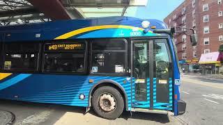 MTA Bus Company: Bus Action From Jackson Heights & R.P.-Beach 116th Street Feat. @MTAOGHYBRID3750