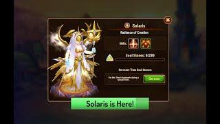 Hero Wars — The Sun of This World, Solaris Release Event