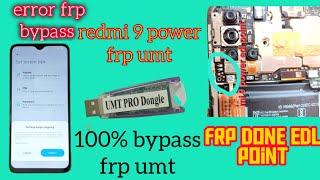 redmi 9 power frp bypass| redmi 9 power frp umt | mi 9 power frp edl point done