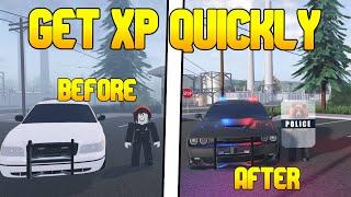 How To Quickly Get XP As a Police Officer in Emergency Response: Liberty County (ERLC) Roblox