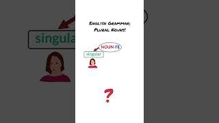 #shorts Singular and Plural Nouns for Beginners  English Grammar #english #grammar #ingles #英語