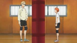 Tsukishima Ignores Hinata | Haikyuu