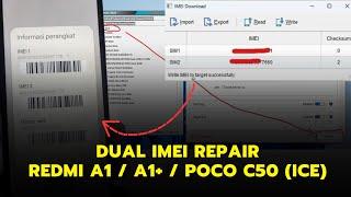 REPAIR IMEI REDMI A1 / A1+ / POCO C50 (ICE) FREE WITH MAU META