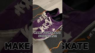 Make your skate shoes last longer #skateboarding #skateboard #sk8 #skate #shoes #skateshoes