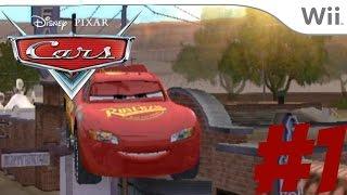 Cars:The Videogame - part 1 - Wii - Zooming through the Air like MJ!