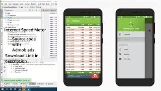 Internet Speed Meter - Daily Usage Source code || DastgeerTech Studio