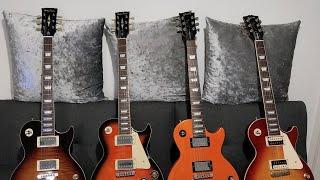 A Review between 2 Harley Benton and 2 Gibson Guitars.