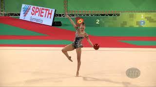 SOKOLOVA Anna (CYP) - 2022 Rhythmic Worlds, Sofia (BUL) - Qualifications Ball