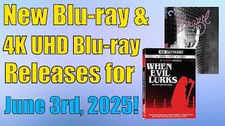 New Blu-ray & 4K UHD Blu-ray Releases for June 3rd, 2025!