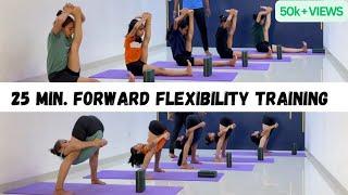 Forward Flexibility Training/Forward And Leg Muscles Exercises/Hamstring Muscles Opening Practices.