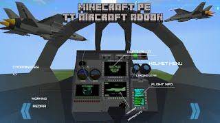 Minecraft Pocket edition 1.20 Coolest Aircraft Addon ️: Fly Like a Pro! 