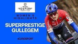 GREAT BATTLE!  | 2025 Superprestige Gullegem Women's Highlights