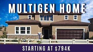 Wildomar CA MultiGen New Construction Home | 2-in-1 Avalino Model Home Tour near Murrieta CA