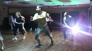 dima sd vs kateroudakis basilis aerobic choreo @ gymnasium exclusive 30-4-2012