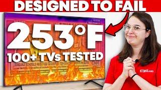 Edge-Lit TVs Fail FASTER Than Others (100+ TV Test)