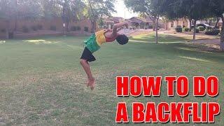 Tutorial: How To Do A Backflip Like A Pro