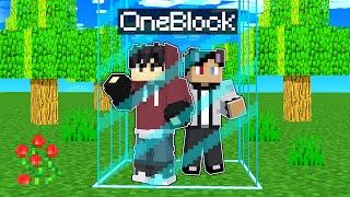 Minecraft But We Can't Leave This Block! (tagalog)