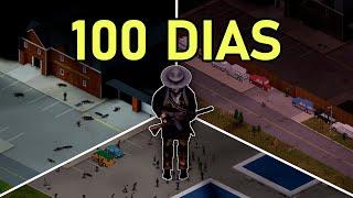 Sobrevivi por 100 dias no Project Zomboid