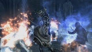 Skyrim Battles - Auri-El/Anui-El & Serana vs Arch-Curate Vyrthur [Master Settings]