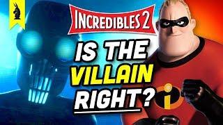 The Philosophy of Incredibles 2: Why Screenslaver is RIGHT – Wisecrack Quick Take