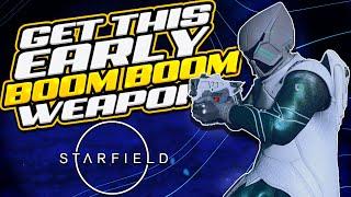 Best Shotgun In Starfield! BOOM BOOM Weapon Location A Must Get Early Weapon And The Buzzcut