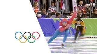 Sergey Klevchenya Speed Skating Highlights | Lillehammer 1994 Winter Olympics