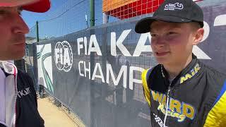 Artem Severiukhin (Ward Racing – Tony Kart – Vortex) FIA Karting European Champs OK, Portimao 2022