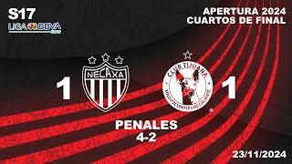 Videogoles CF S17 Necaxa P 1-1 Tijuana 23-11-2024