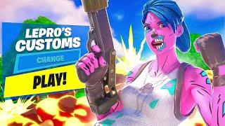 FORTNITE CUSTOMS + VBUCK GIVEAWAY EVERY ROUND / FASHION SHOW / SCRIMS / HIDE N SEEK 