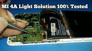 MI 4A Display Light Solution 100% Tested || Xiaomi Redmi 4a Lcd Light not working Solution