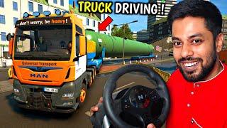 I BECAME TRUCK DRIVER ! | Truck driving simulator gameplay | Tamil | Mr IG