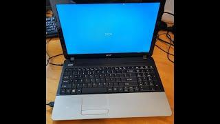 Acer Aspire E1-571 - Full Disassembly, Cleaning, SSD Upgrade, Windows 10 install, minor repair