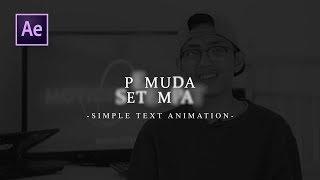 Simple Text Animation