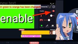 How to use greenscreen effects #chromakey on android 2020 #MadewithKineMaster