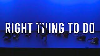 RIGHT THING TO DO - SBTRKT | Helena Córdoba Choreography