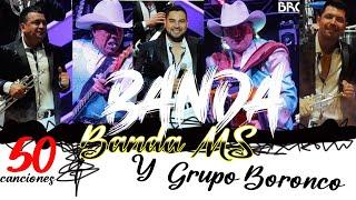 Las 50 mejorescanciones deGrupoBronco y BandaMS