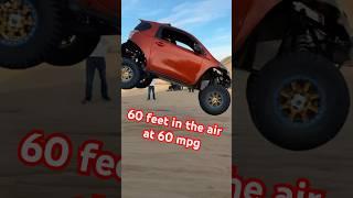 60 mpg flying through the air #smartcar #scion #prerunner