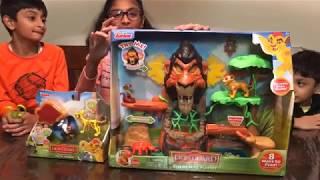 Disney The Lion Guard Toys Rise Of Scar and Fuli VS Mazingo  Unboxing Fun with Aym Toys