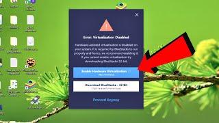 BlueStacks 1O Error Virtualization Disabled FIXED !