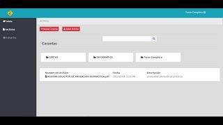 SISTEMA DE GESTION DE ARCHIVOS/DOCUMENTOS EN PHP/MYSQL (Código fuente + Conf) - COMPLETO