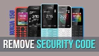 How to remove security code Nokia 150 (RM-1190)