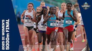 Women's 5000m final - 2025 NCAA outdoor track and field championships