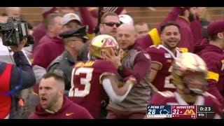 No. 17 Minnesota Upsets No. 4 Penn State On Game-Winning Interception