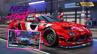 Mazda RX - 7 Spirit R 2002 - 4K ultra HD -  The MOST AGGRESSIVE BUILD - Need For Speed Heat