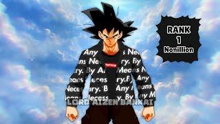 Mega Evolution of Goku Rank Up