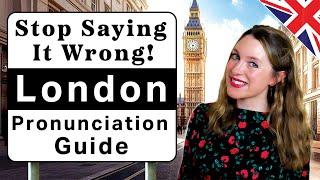 Can you pronounce this ESSENTIAL London Vocabulary? | Modern R.P | British English 