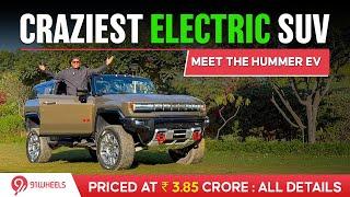 Hummer EV in India || Here is a detailed first look review of the GMC Hummer Electric via FNC