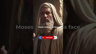 Moses face changed after his meeting with GOD.#biblestories