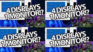 How to Split Your Screen & Manage Multiple Monitors with DisplayFusion