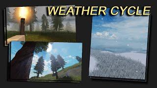 How to make a constant WEATHER CYCLE | Roblox Scripting